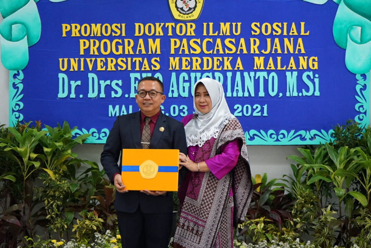 Eko Agusrianto, Pejabat Eselon II Kota Bengkulu Pertama Bergelar Doktor di Era Walikota Helmi Hasan dan Wawali Dedy Wahyudi