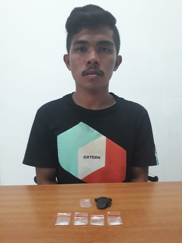 Pemuda Lebong Ditangkap Polisi Simpan 4 Paket Sabu