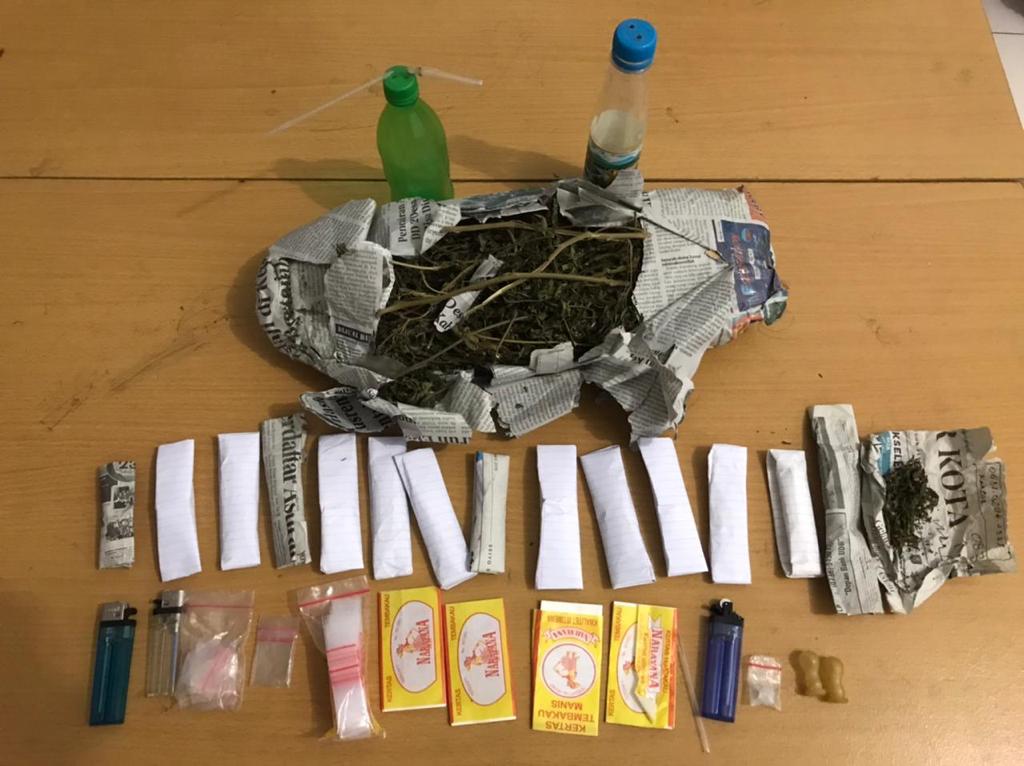 Geledah Rumah Pemilik, Polres RL Dapatkan Paket Besar Ganja