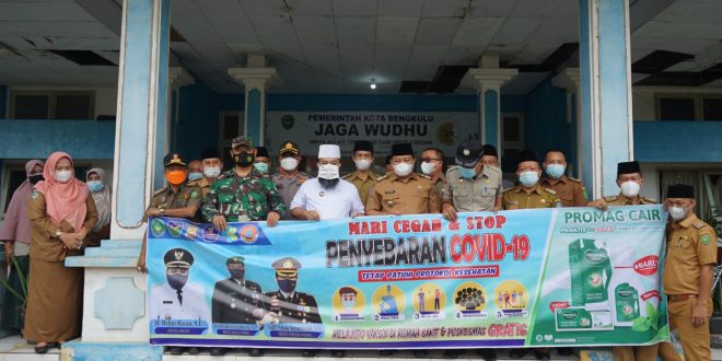 Walikota Launching Pemasangan 500 Spanduk Prokes dan Vaksin Gratis