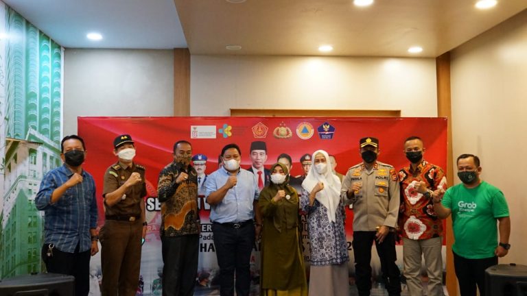 Pemkot Bengkulu Dukung Gerakan TNI-Polri Laksanakan Satu Juta Vaksin Perhari