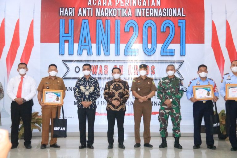 Peringati HANI 2021 Pemkot Bengkulu Dukung BNN Berantas Narkoba