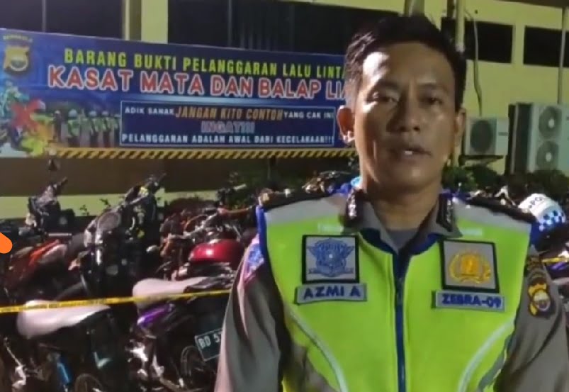 Balap Liar di Jalan Pariwisata, Polres Bengkulu Amankan 14 Roda 2