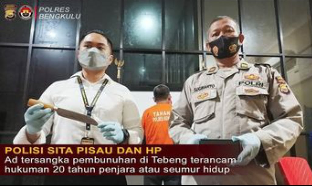 Tsk Pembunuhan di Tebeng Terancam Hukuman Penjara 20 Tahun atau Seumur Hidup