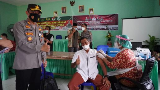Antusiasme Masyarakat BU Ikuti Vaksinasi Massal Tinggi