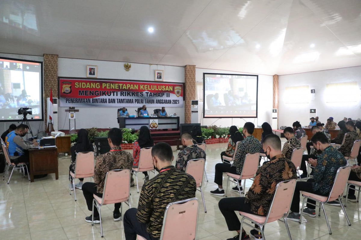 151 Casis Polisi Tugas Umum Gagal Mengikuti Rikkes Tahap II