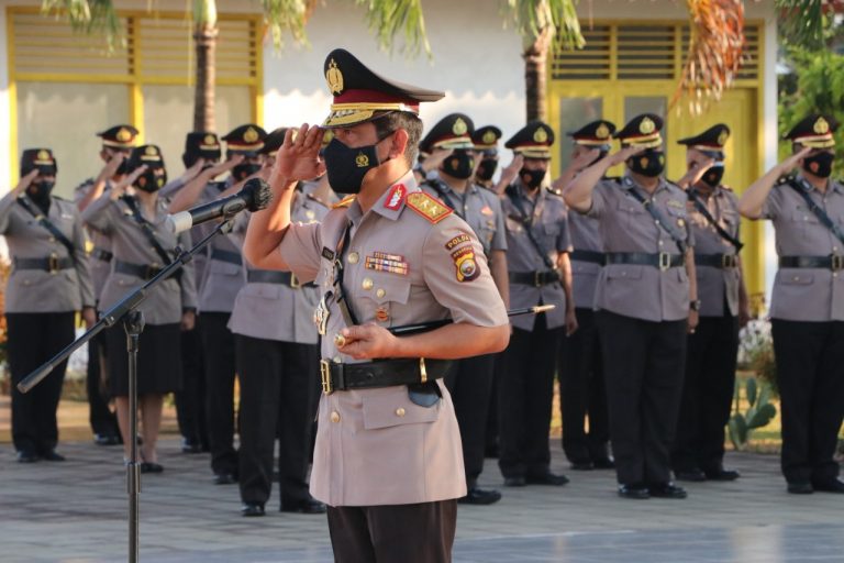 Hari Bhayangkara, Polda Bengkulu Gelar Upacara di TMP Balai Buntar