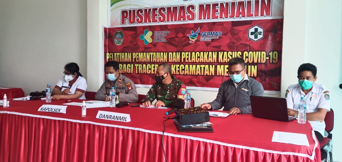 Dandim 1201 Dukung Personel Koramil Menjalin Ikuti Pelatihan Tracer Covid-19