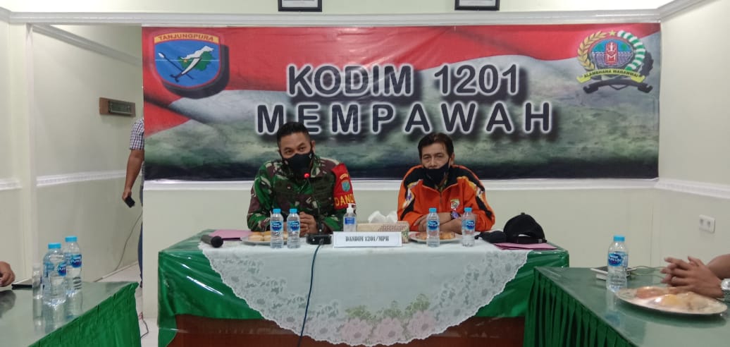 Silaturahmi Kodim 1201 Mempawah Bersama FORKI