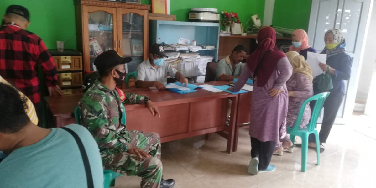 Babinsa Mempawah Hilir Dampingi Warga Binaan Daftar UMKM