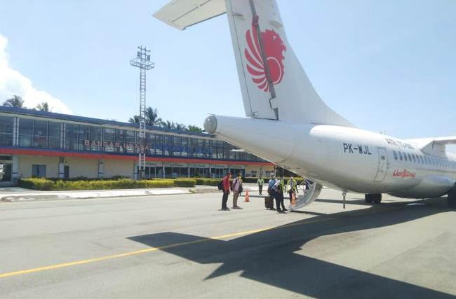 Wings Air Terbang Kembali ke Kabupaten Boul Satu-Satunya Maskapai Melayani Penerbangan Berjadwal dari Palu