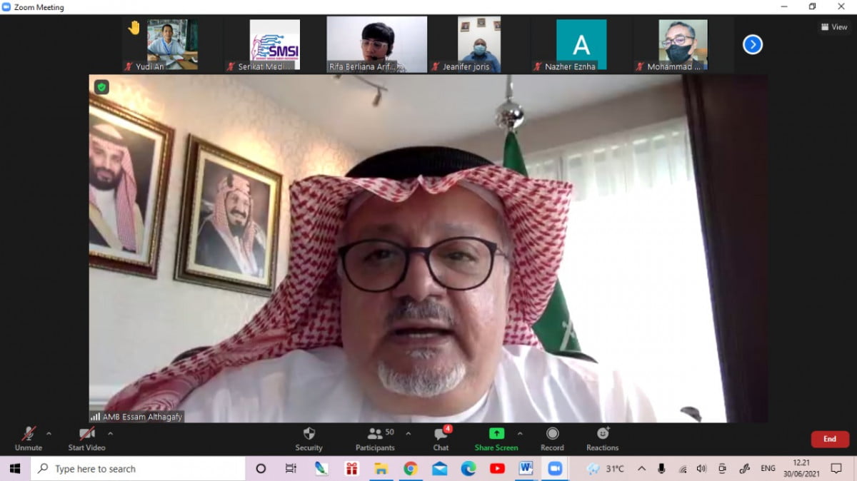 Diskusi Dubes Saudi dengan SMSI, Bahas Haji dan Pendidikan
