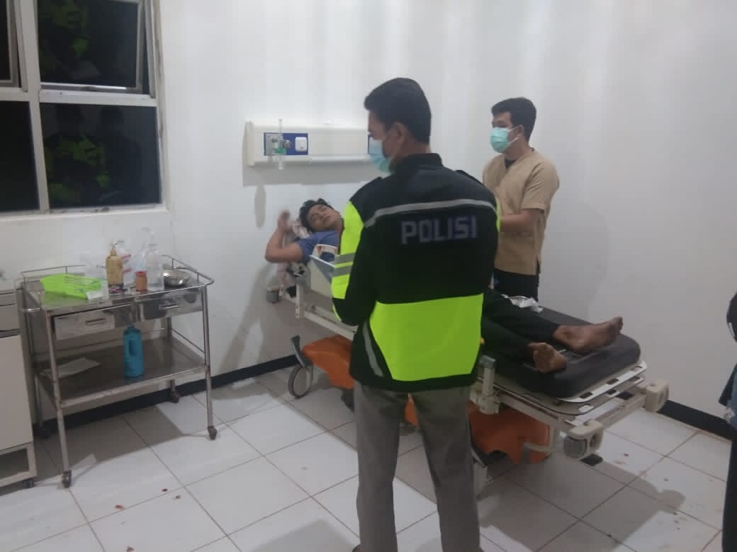 Terlibat Laka Dengan Truk, Pelajar di BS Tewas