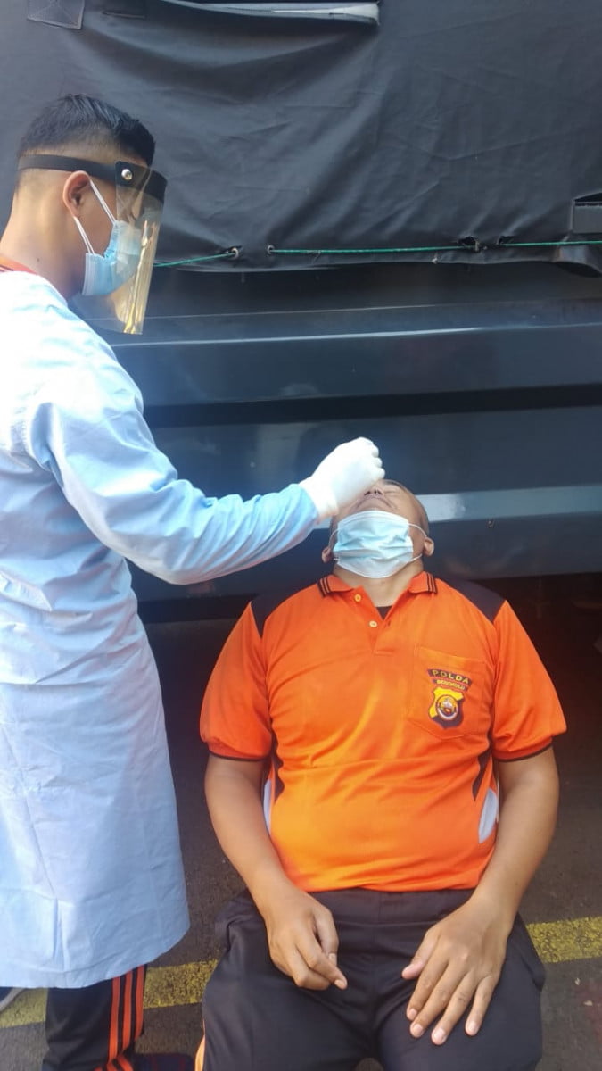 Pencegahan, Polda Bengkulu Gelar Rapid Berkala