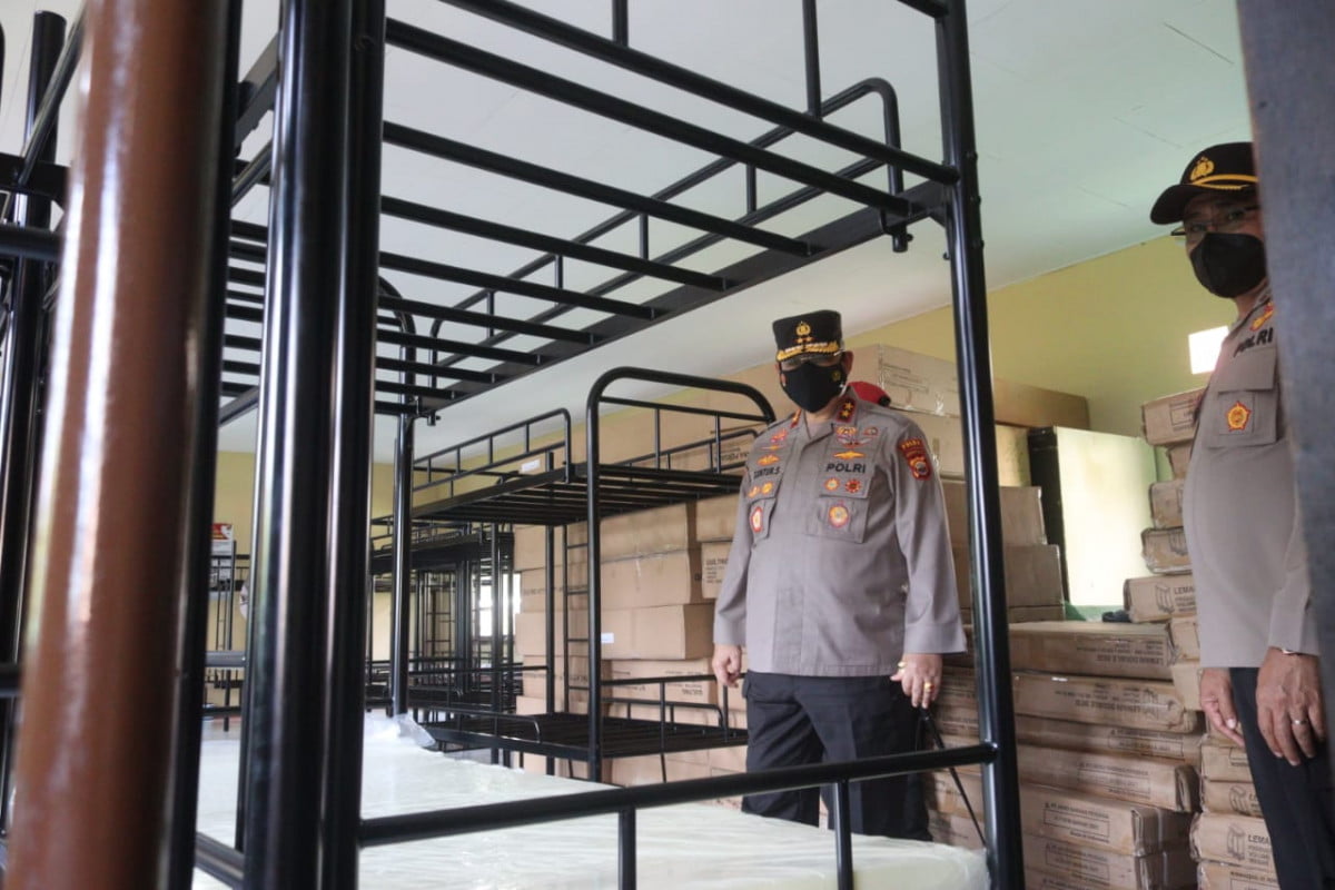 Kunker, Kapolda Bengkulu Pantau Kesiapan SPN Gelar Pendidikan