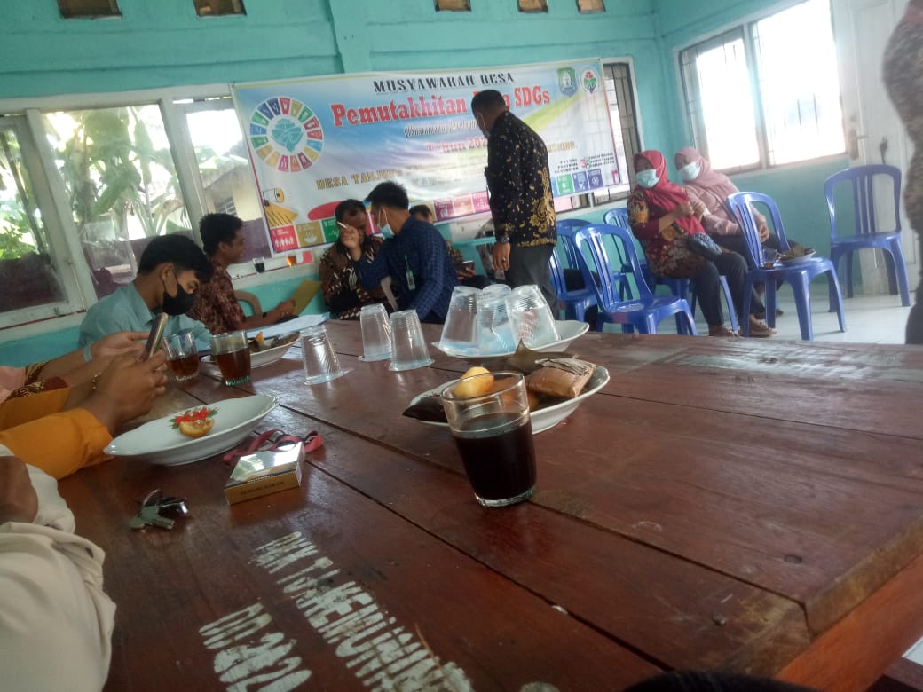 Pembentukan Tim Relawan Peduli Covid-19 di Desa  Tanjung Kemuning, Widi : Tim Harus Tanggap