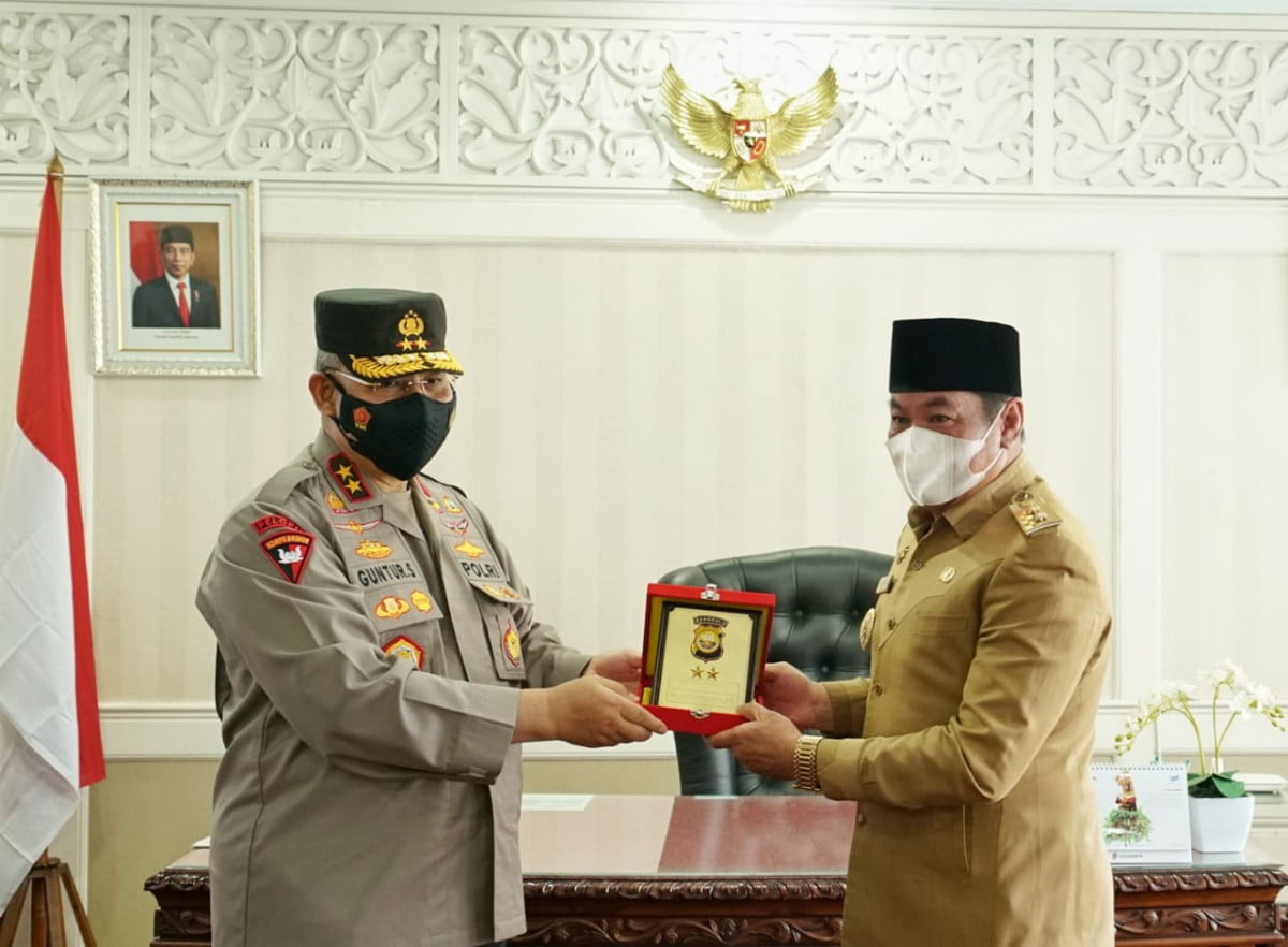 Penanganan Covid 19, Wagub  Rosjonsah Mengapresiasi Kesigapan Polda Bengkulu  