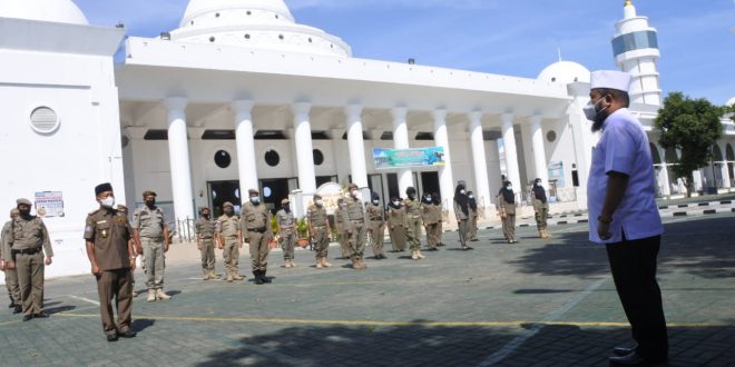 Kejadian di Luar Bengkulu , Walikota Helmi Minta Satpol PP Kota Jangan Arogan Saat Bertugas