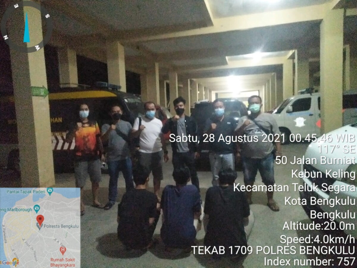 Pengeroyokan, 3 Pemuda Dibawah Umur Ditangkap Polisi