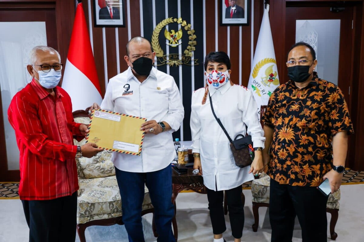 Terima Kasih ke LaNyalla, Perkumpulan Penghuni Tanah Surat Ijo Surabaya Minta Dukungan Lagi Agar Presiden Segera Bersikap
