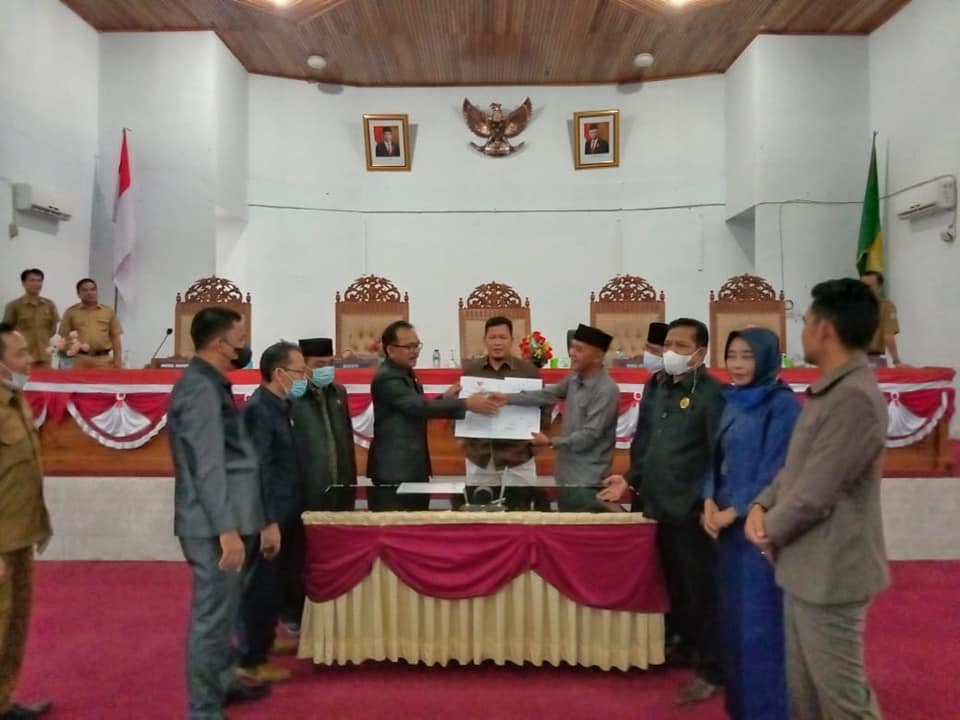 Rapat Paripurna Pembukaan Masa Sidang Pertama Tahun Sidang 2021-2022