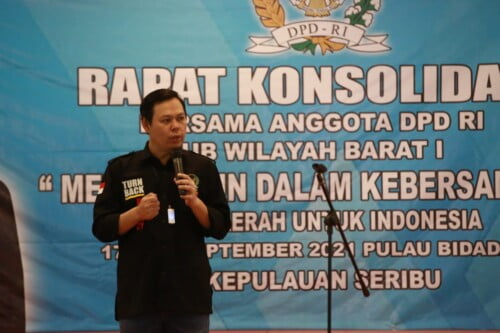 Kumpul di Pulau Seribu, Senator Se-Wilayah Sumatera  Bahas Amandemen Hingga Perubahan Iklim