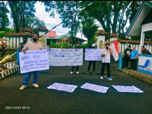 Peringati Hari Kesaktian Pancasila, LSM Pusoka Gelar Aksi Damai
