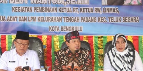 Wawali Dedy Disambut Bak Raja di Tengah Padang