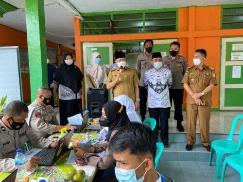 Kunker di RL, Gubernur Bengkulu Apresiasi Gerai Vaksin Presisi