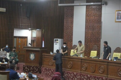 DPRD Provinsi Bengkulu Rapat Paripurna Masa Persidangan ke-I Tahun 2021
