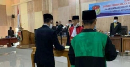 Rapat Paripurna PAW DPRD Mukomuko, Siswanto Gantikan Alm Syamsurizal