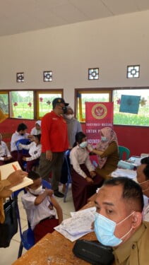 20 Ribu Anak SD Divaksin, Wali Murid Berhak Menolak