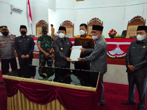 Paripurna DPRD Seluma Dengan Agenda Pembentukan Perda Sukses