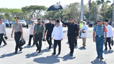 Pangdam Brawijaya Dampingi Kunjungan Wapres RI di Sumenep