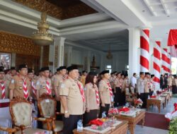 Irwasda Polda Bengkulu Hadiri Apel Besar Hari Pramuka ke-62 Tahun 2023