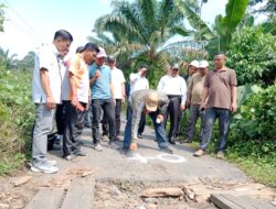 Wujudkan Seluma Seribu Jalan Mulus, Bupati Beri Tanda Titik Nol Pembangunan Jembatan dan Jalan