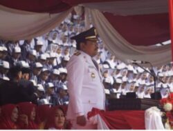 Bupati Bengkulu Utara Pimpin Upacara Peringatan HUT RI ke 78