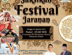 Dalam Rangka Memeriahkan HUT RI ke 78, Jonaidi SP: Mari Ramaikan Festival Jaranan Ini