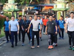Irwasum Polri Joging Melihat Keindahan Pantai Bengkulu dan Benteng Marlborough