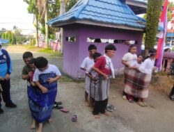 Meriahkan HUT RI Ke 78, RT 02 Kelurahan Jalan Gedang Gelar Lomba Emak emak Balap Sarung