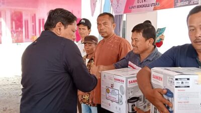 Bupati Mian Serahkan Bantuan Alat Masak Listrik Tahap Pertama