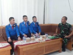 Letkol Arm Ketut Terima Kunjungan Tiga Pelajar SMA Taruna Nusantara