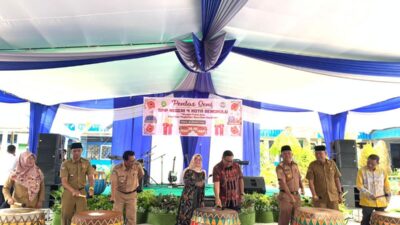 Arif Gunadi Buka Pentas Seni di SMPN 4 Kota Bengkulu