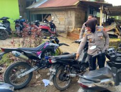 Polsek Kerkap Cooling Razia Knalpot di SMAN 4 BU Yang Tidak Sesuai Spektek