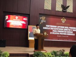 Rohidin Mersyah Terima LHP BPK Perwakilan Provinsi Bengkulu