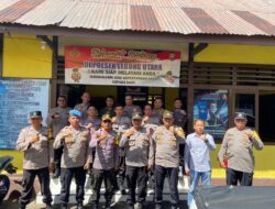 Kasiwas Polres Lebong Polda Bengkulu Lakukan Pengawasan Ke Polsek