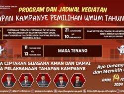 Program Dan Jadwal Kegiatan Tahapan Kampanye Pemilu 2024