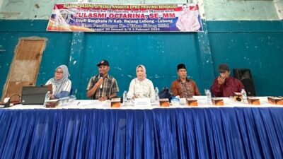 Zulasmi Octarina Terima Aspirasi Masyarakat Lebong, Dorong Peningkatan Kesehatan dan Ekonomi