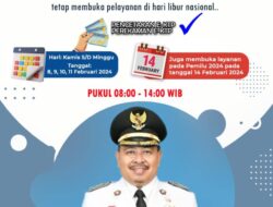 Hari Libur Nasional Dukcapil Kota Bengkulu Tetap Buka