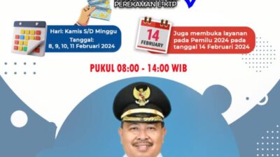 Hari Libur Nasional Dukcapil Kota Bengkulu Tetap Buka
